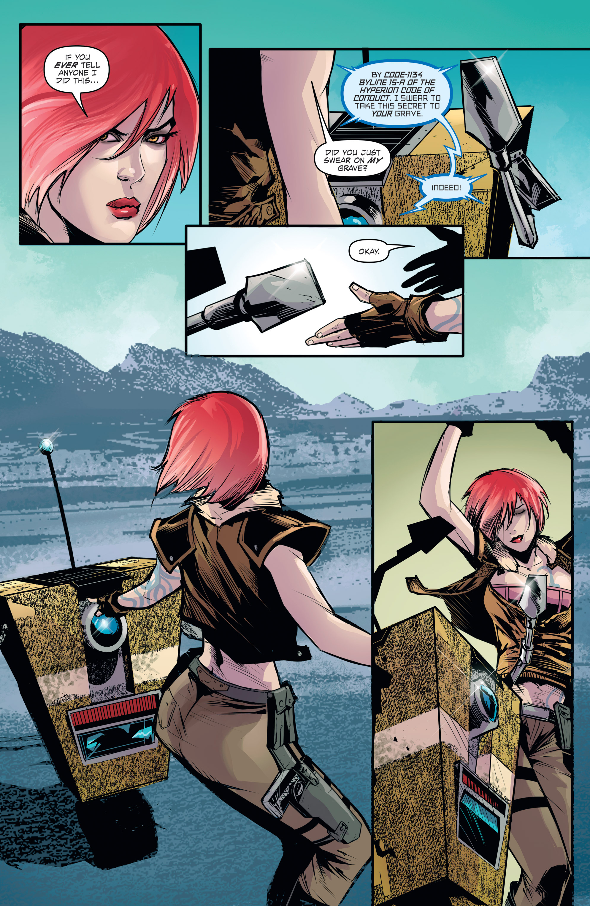 Read online Borderlands: The Fall of Fyrestone comic -  Issue #3 - 11