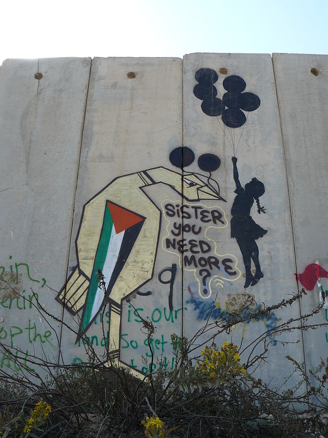 ZAKOU GRAFF Palestine Graffiti