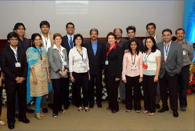 with  Mr Anand Mahindra in hyderabad