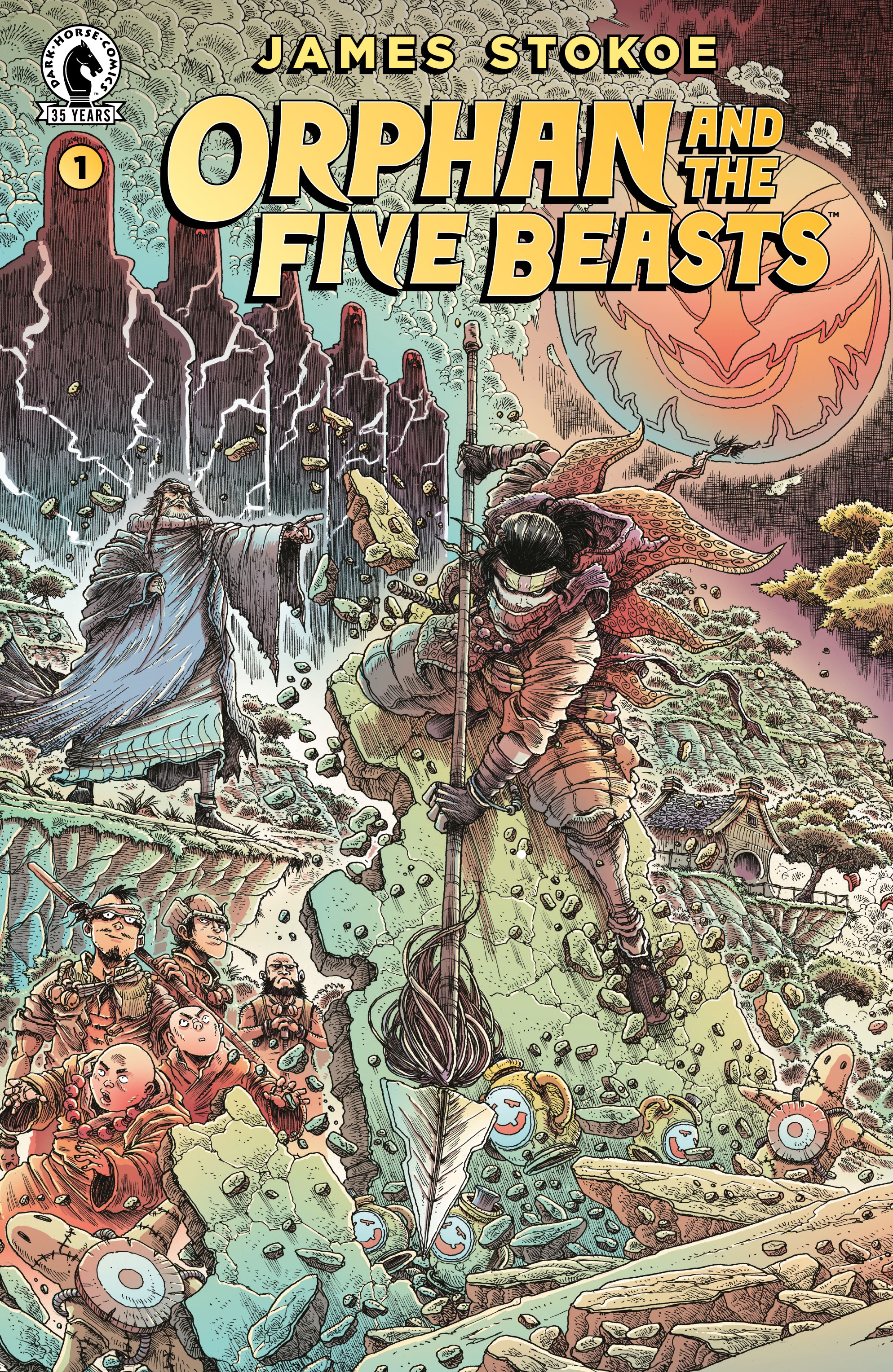 Read online Orphan and the Five Beasts comic -  Issue #1 - 1