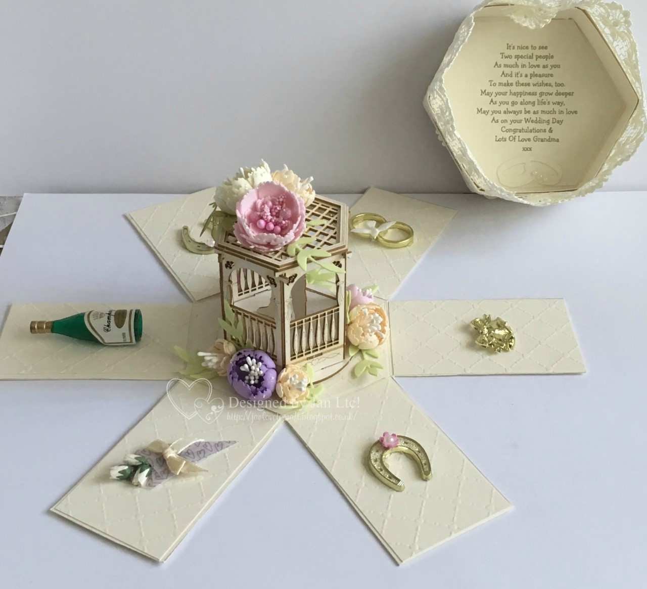 Loves to craft Wedding Box...