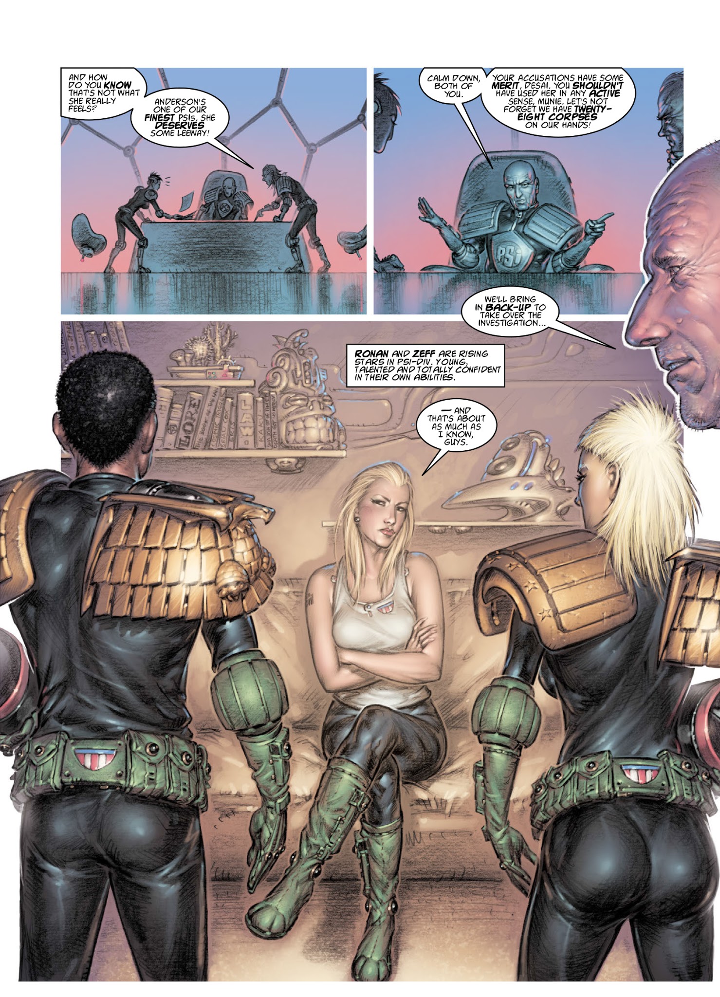 Read online Judge Anderson: The Psi Files comic -  Issue # TPB 5 - 247