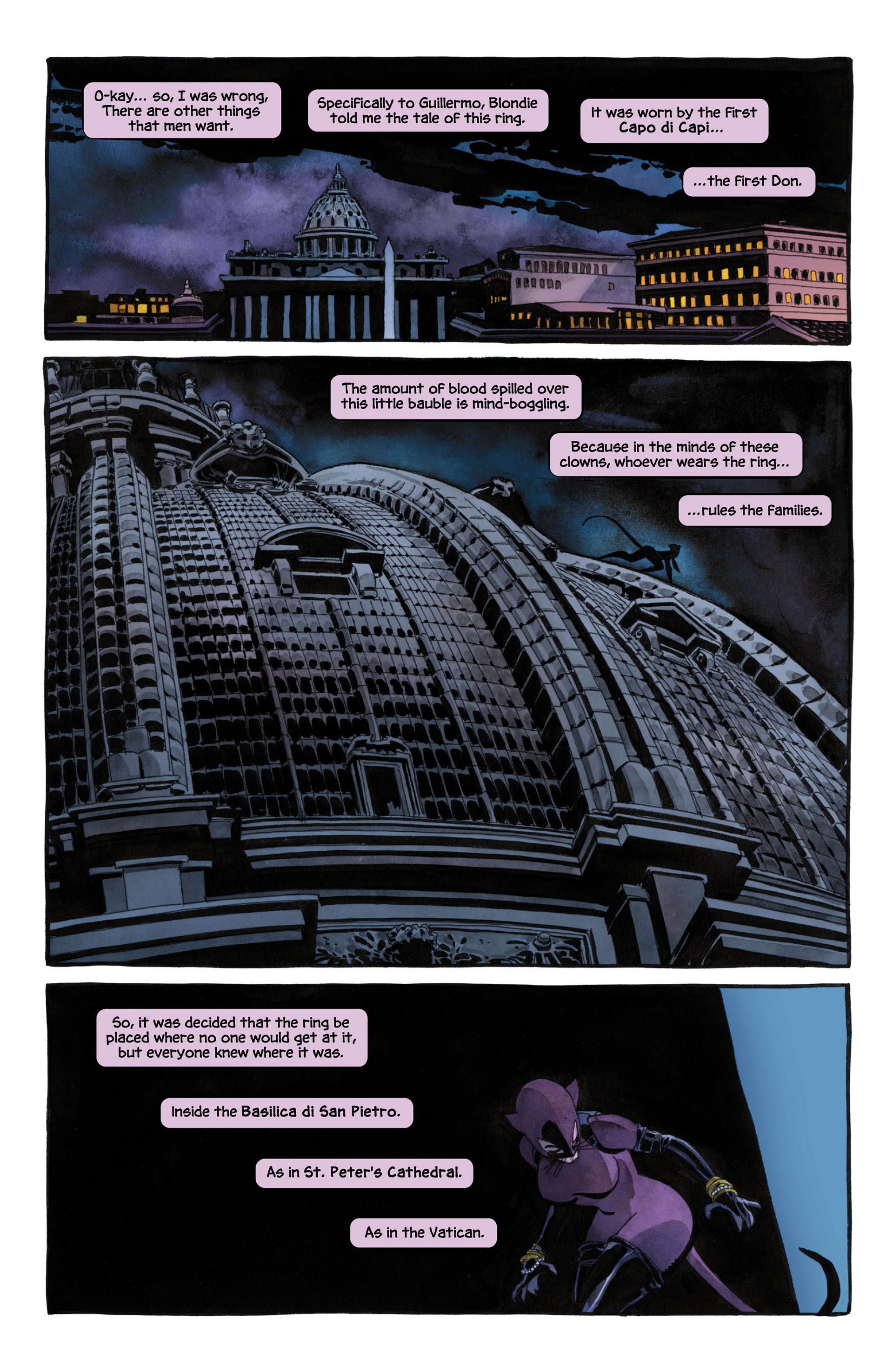 Read online Catwoman: When in Rome comic -  Issue #3 - 16