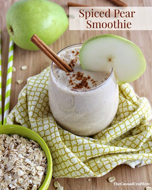 Spiced Pear Smoothie