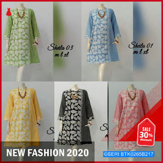 BTK0265B217 Tunik Batik Modern BMGShop