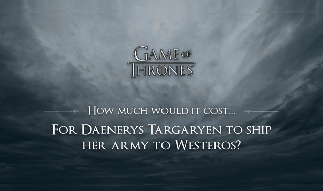 How Much Would it Cost to Ship Daenerys’ Army?