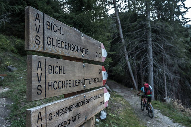 MTB Hochfeiler Mountainbike Tour Sterzing - Gran Pilastro 3509 m.ü.A.