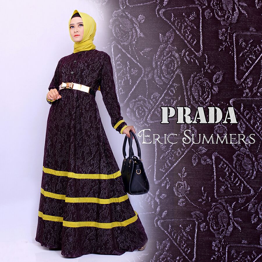  Jual Baju Hijab Modern Untuk Pesta Prada Dress By Eric 