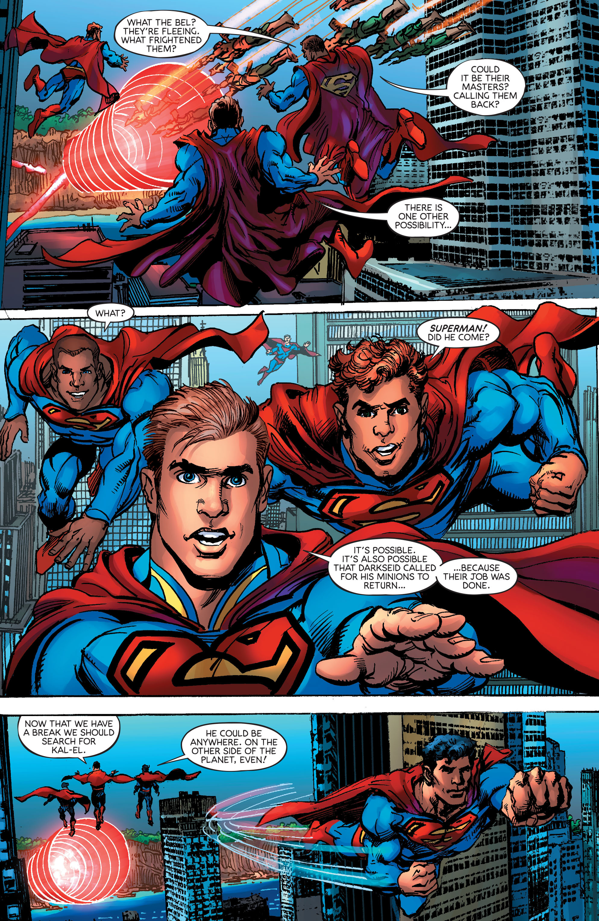 Read online Superman: The Coming of the Supermen comic -  Issue #1 - 21