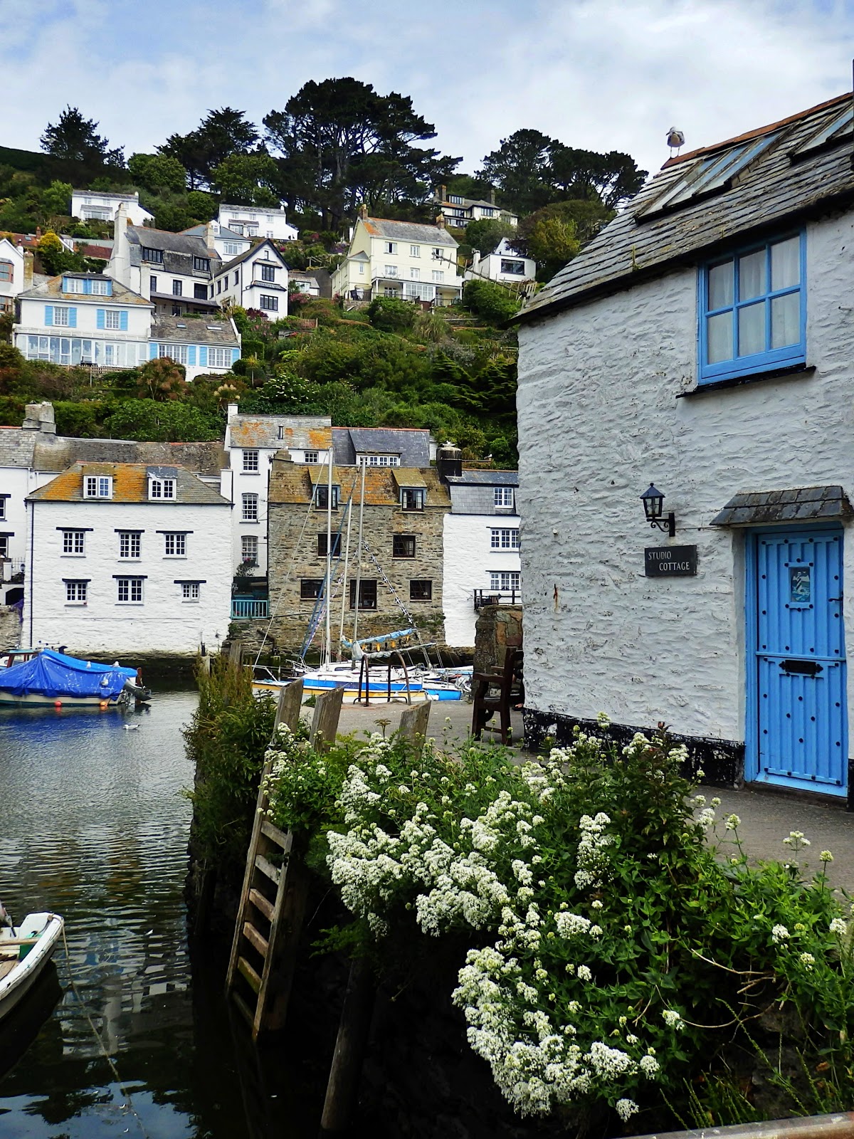 Mike's Cornwall Photos Of Polperro Harbour, Cornwall And Its Boats and