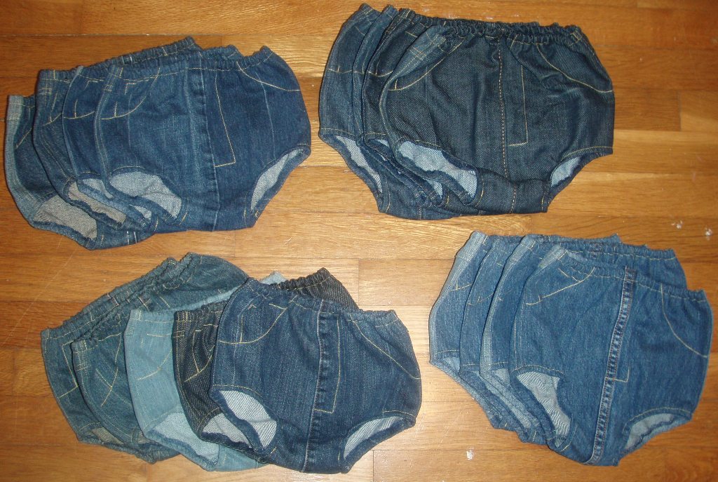 Heather's Green Home Goods Simple Things in Life Jean Diaper Covers