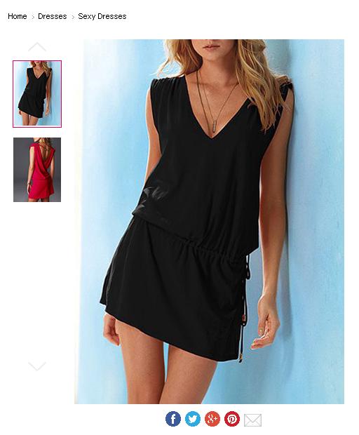 Coral Dress With Sleeves - Best Labor Day Sales Womens Clothing