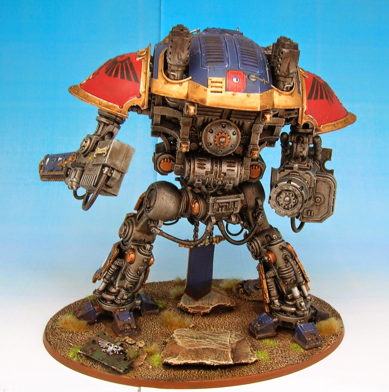 Finished Imperial Knight: House Terryn - Wargaming Hub