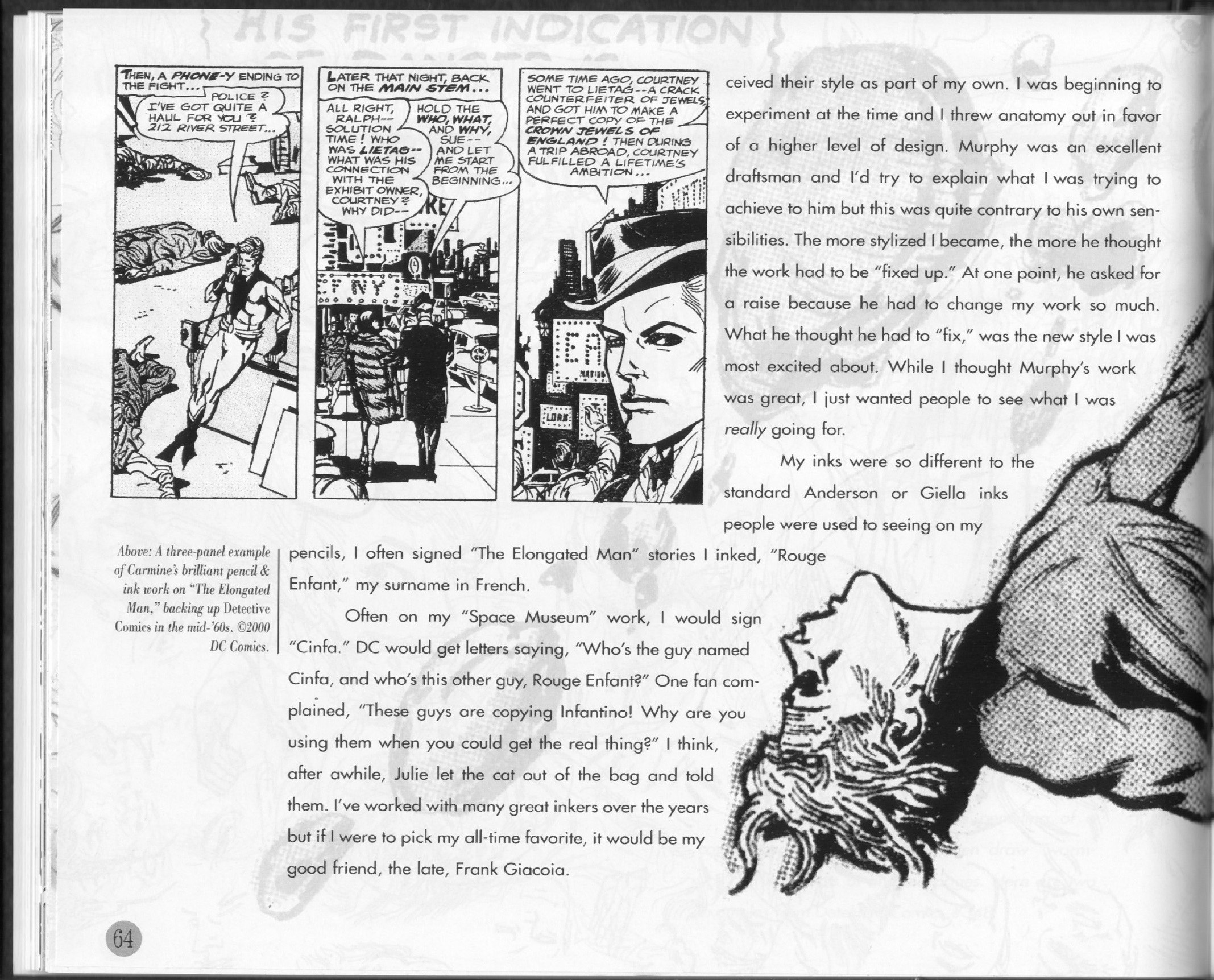 Read online Amazing World of Carmine Infantino comic -  Issue # TPB (Part 1) - 65