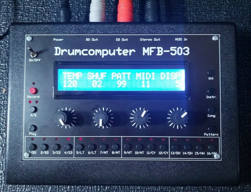 MATRIXSYNTH MFB503 Analog Drum Machine SN 09531