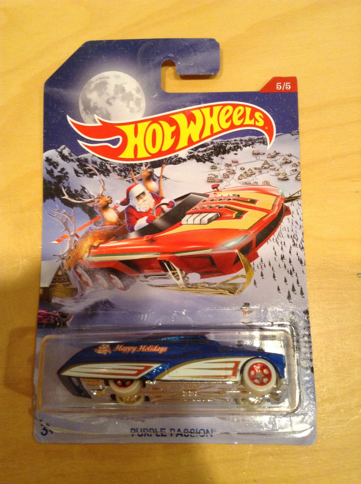 JULIAN'S HOT WHEELS BLOG Purple Passion (2016 Holiday Hot Rods Merry