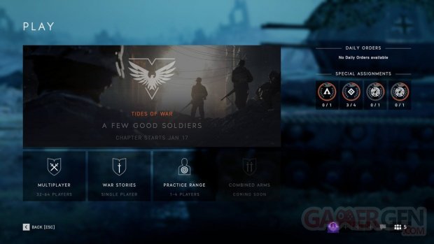 تسريب تفاصيل المحتويات المجانية القادمة للعبة Battlefield V خلال شهر يناير ، إليكم من هنا 