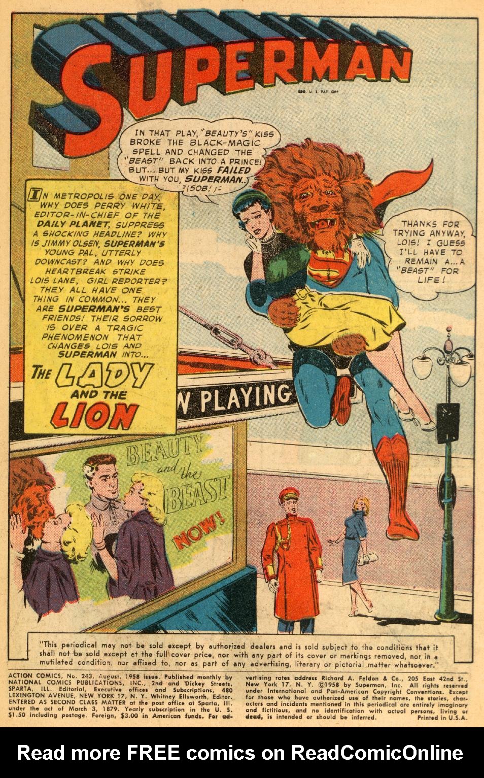 Read online Action Comics (1938) comic -  Issue #243 - 3