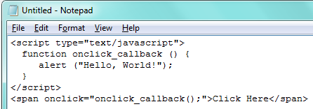 Javascript client side