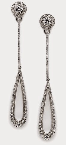 1.43ct Diamond Teardrop earrings