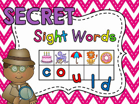 Miss Giraffe's Class: Secret Sight Words