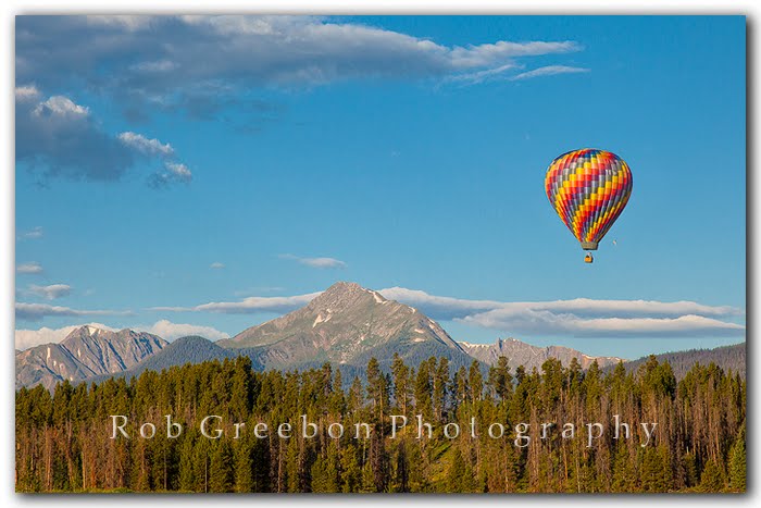 Balloon over Fraser