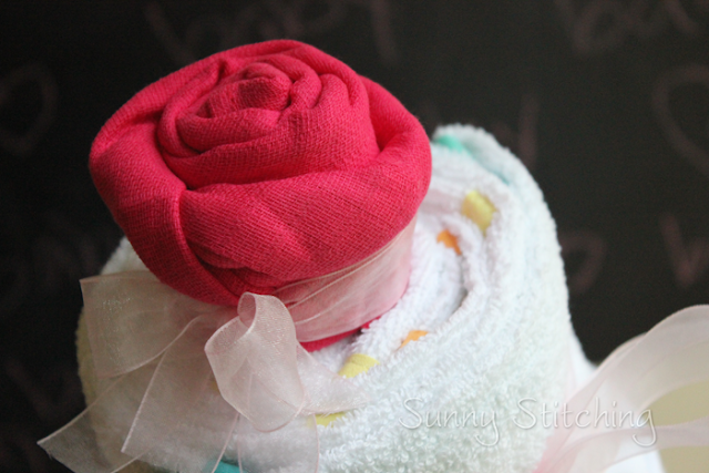 baby muslin rose