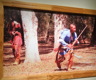 Seminole in Dade Battlefield Historic State Park, Florida USA