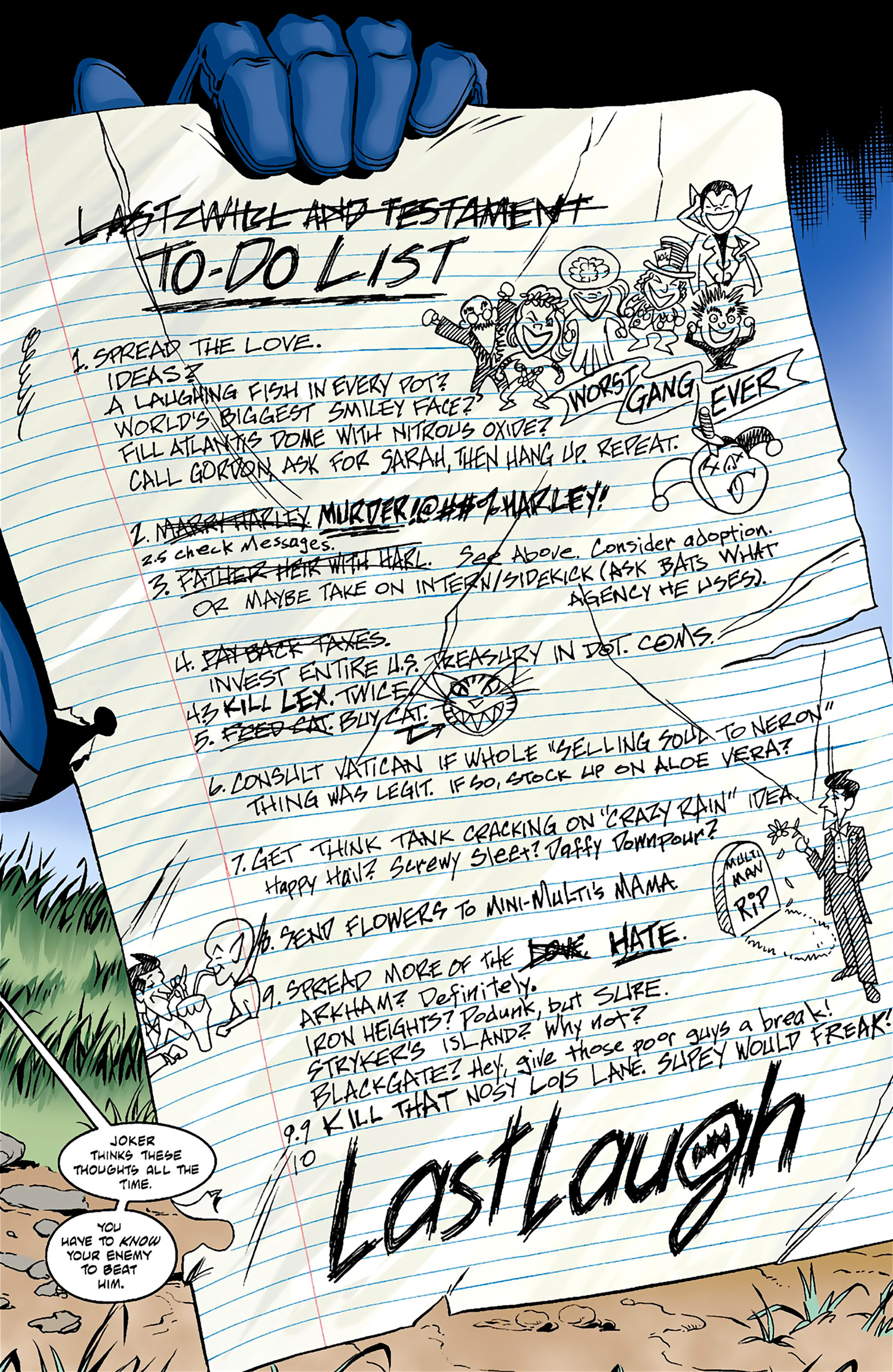 Read online Joker: Last Laugh comic -  Issue #5 - 16