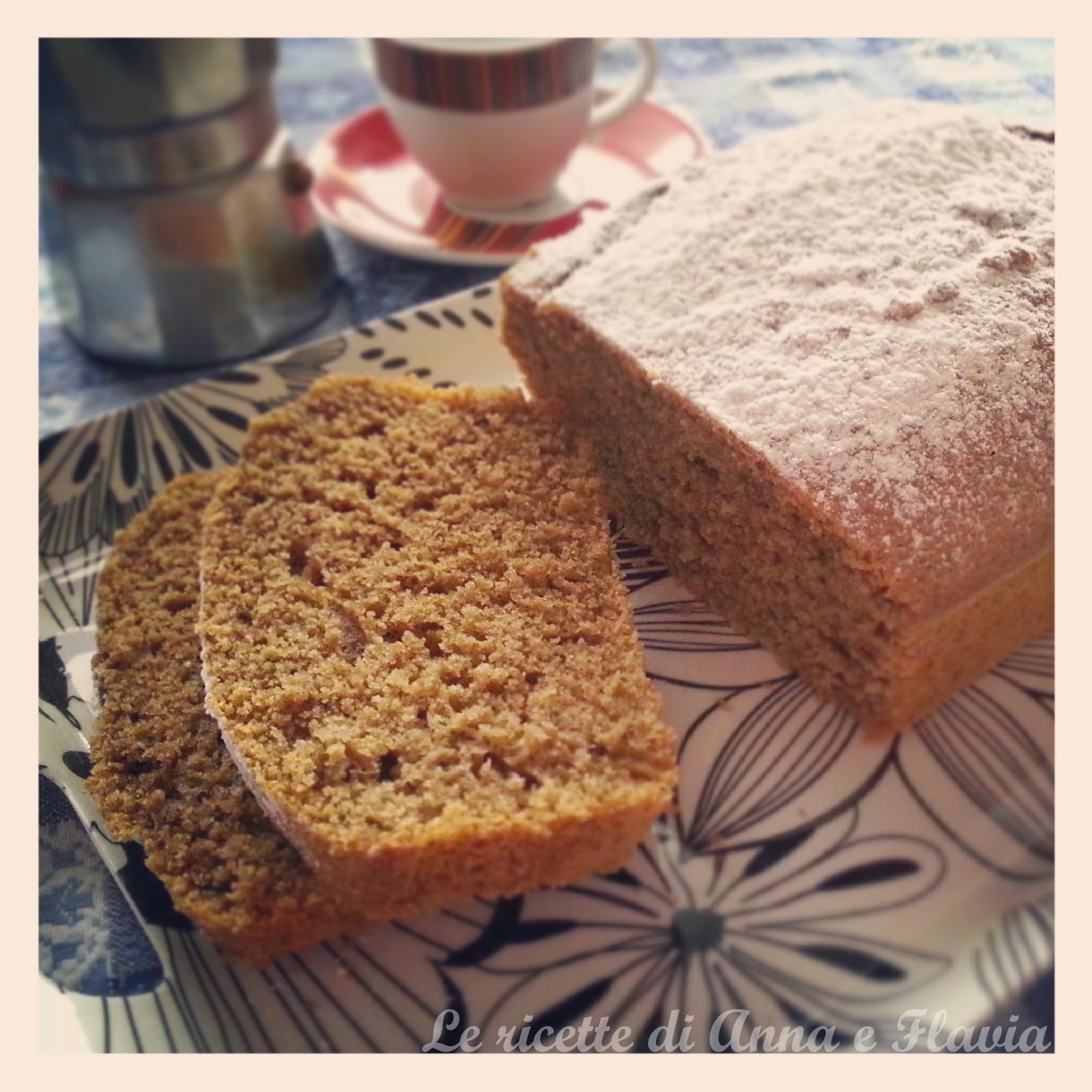 plumcake integrale al caffè