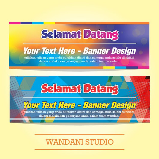 100 GRATIS Download Desain Spanduk selamat datang 