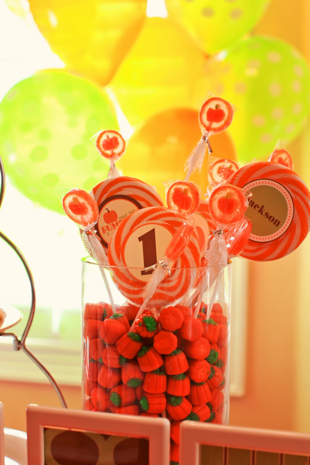 Choosing Joy Today Jackson's 1st party decorations