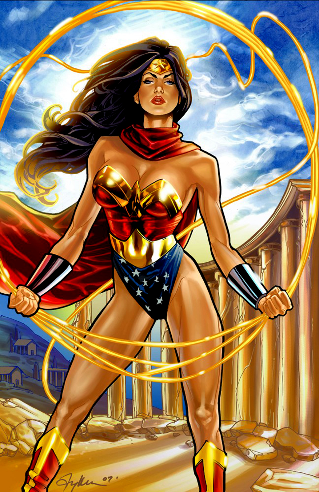 Central Wallpaper Wonder Woman Ww Dc Comics Hd Wallpaper
