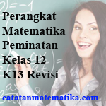 Perangkat Pembelajaran Matematika Kelas 12 K13 Revisi