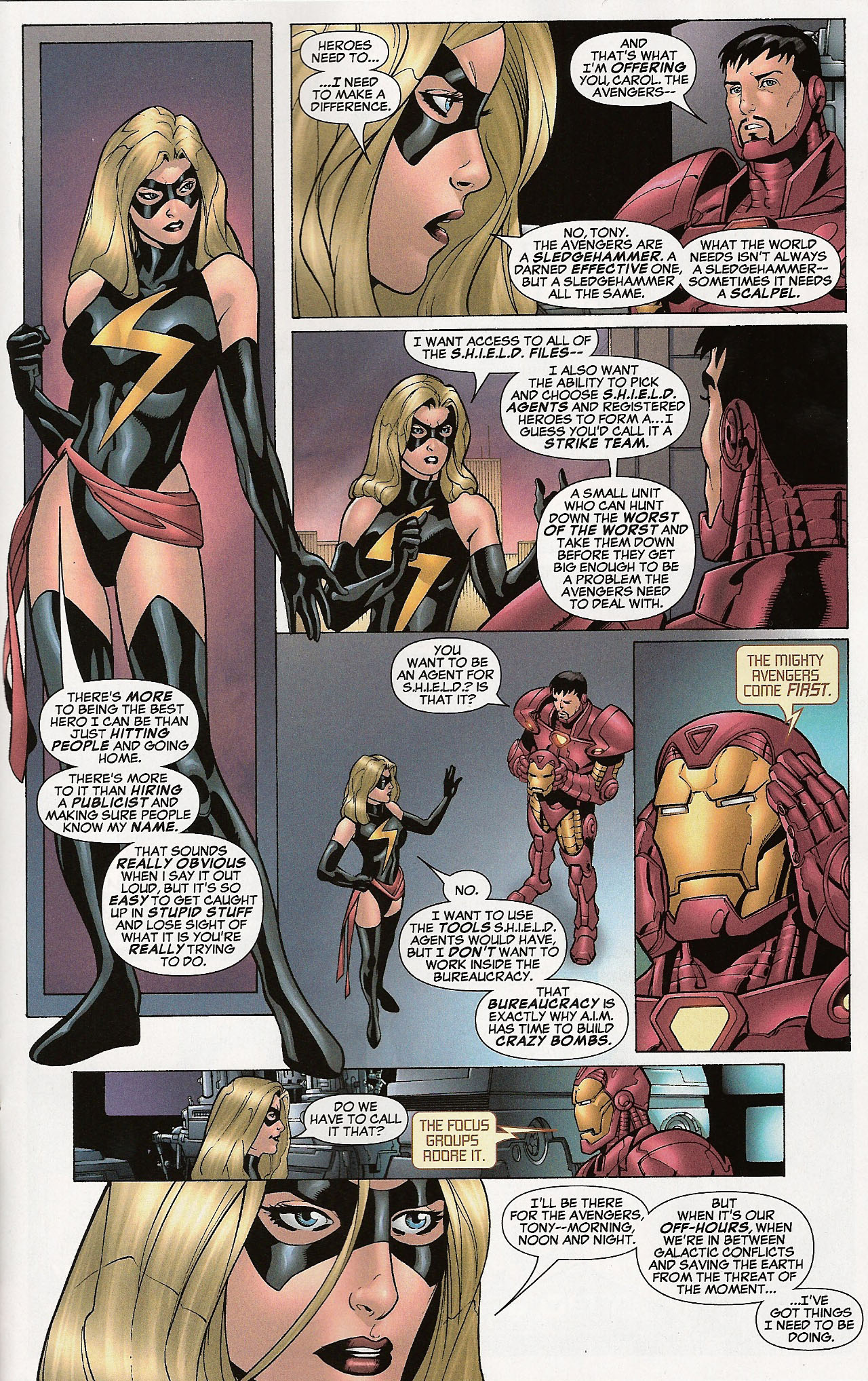 Read online Ms. Marvel (2006) comic -  Issue #13 - 17