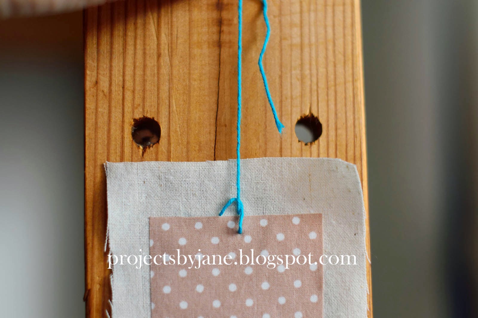 Hand applique using blanket stitch Projects by Jane