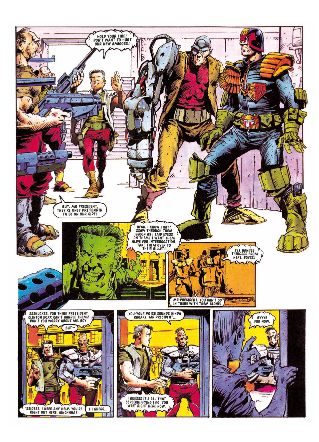 Read online Judge Dredd: The Complete Case Files comic -  Issue # TPB 23 - 291