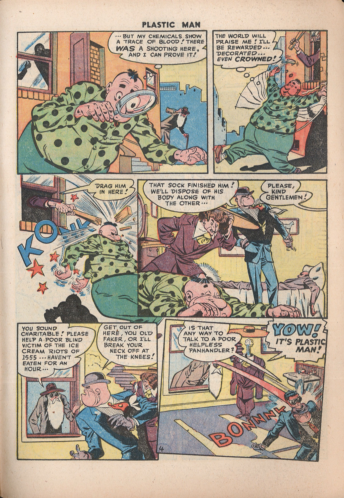Read online Plastic Man (1943) comic -  Issue #11 - 39