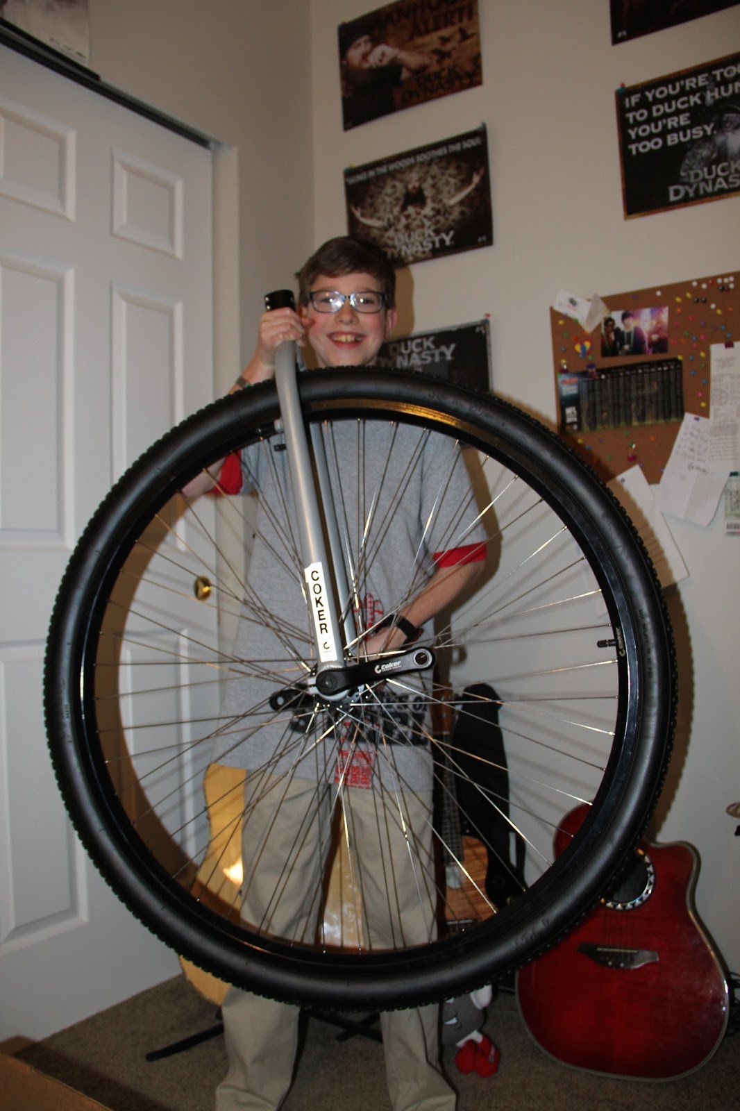 Carson's Cruisers COKER TIRE COMPANY's "BIG ONE" 36" Wheeled Unicycle