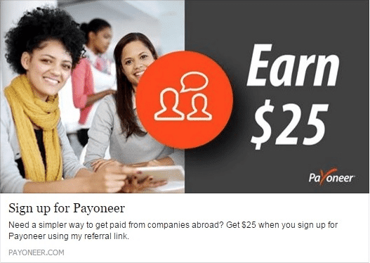 Sign Up for Payoneer