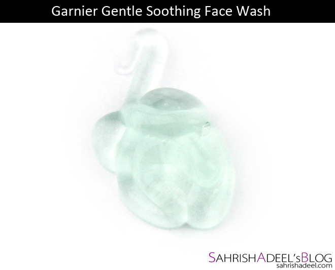 Garnier Gentle Soothing Face Wash - Review & Swatch