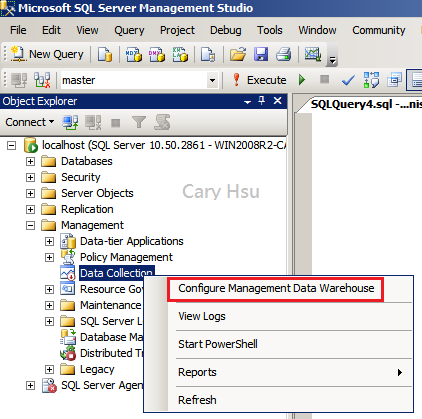 CaryHsu - 學無止盡: 如何啟用與設定資料收集器(Data Collection)