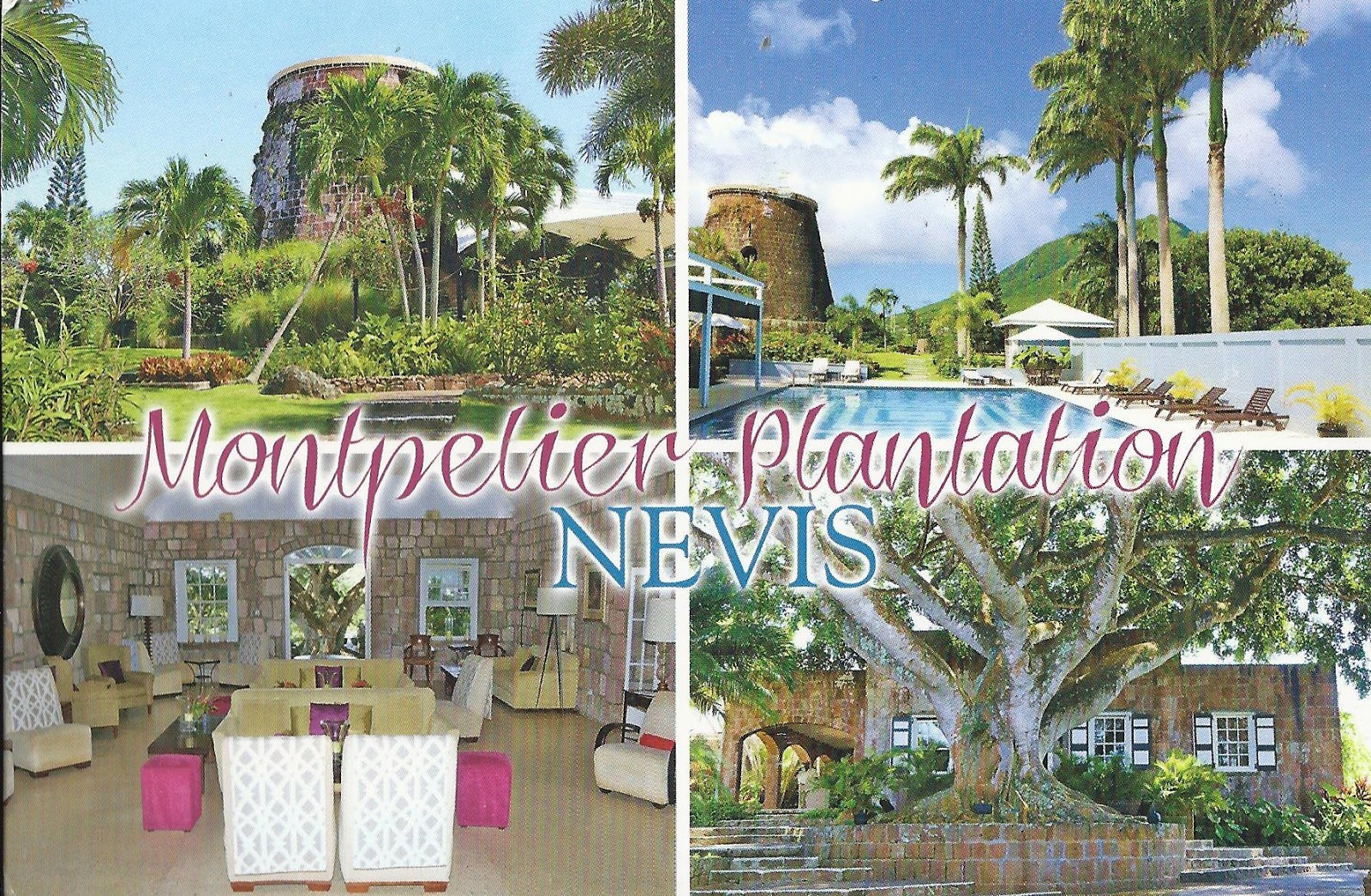 A Journey of Postcards Montpelier Plantation Saint Kitts and Nevis