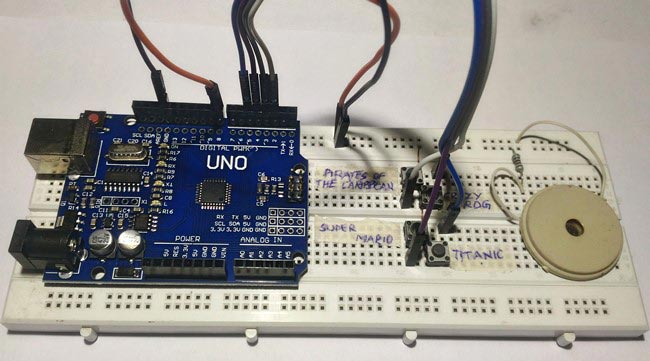 Playing Melodies using Arduino Tone() Function - Internet of Things