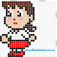 hama beads midi shizuka