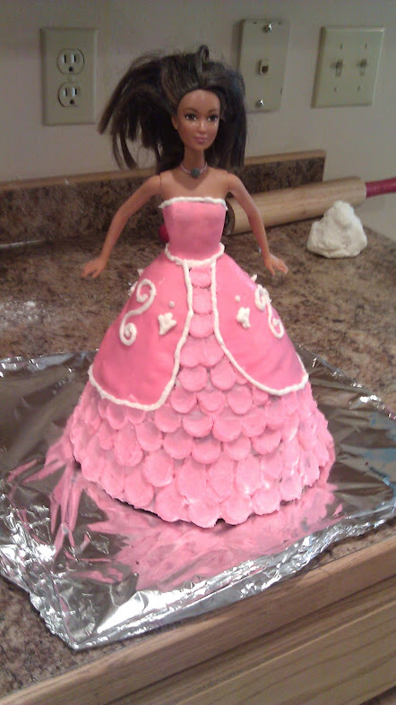 Flour and Oil: Barbie Cake