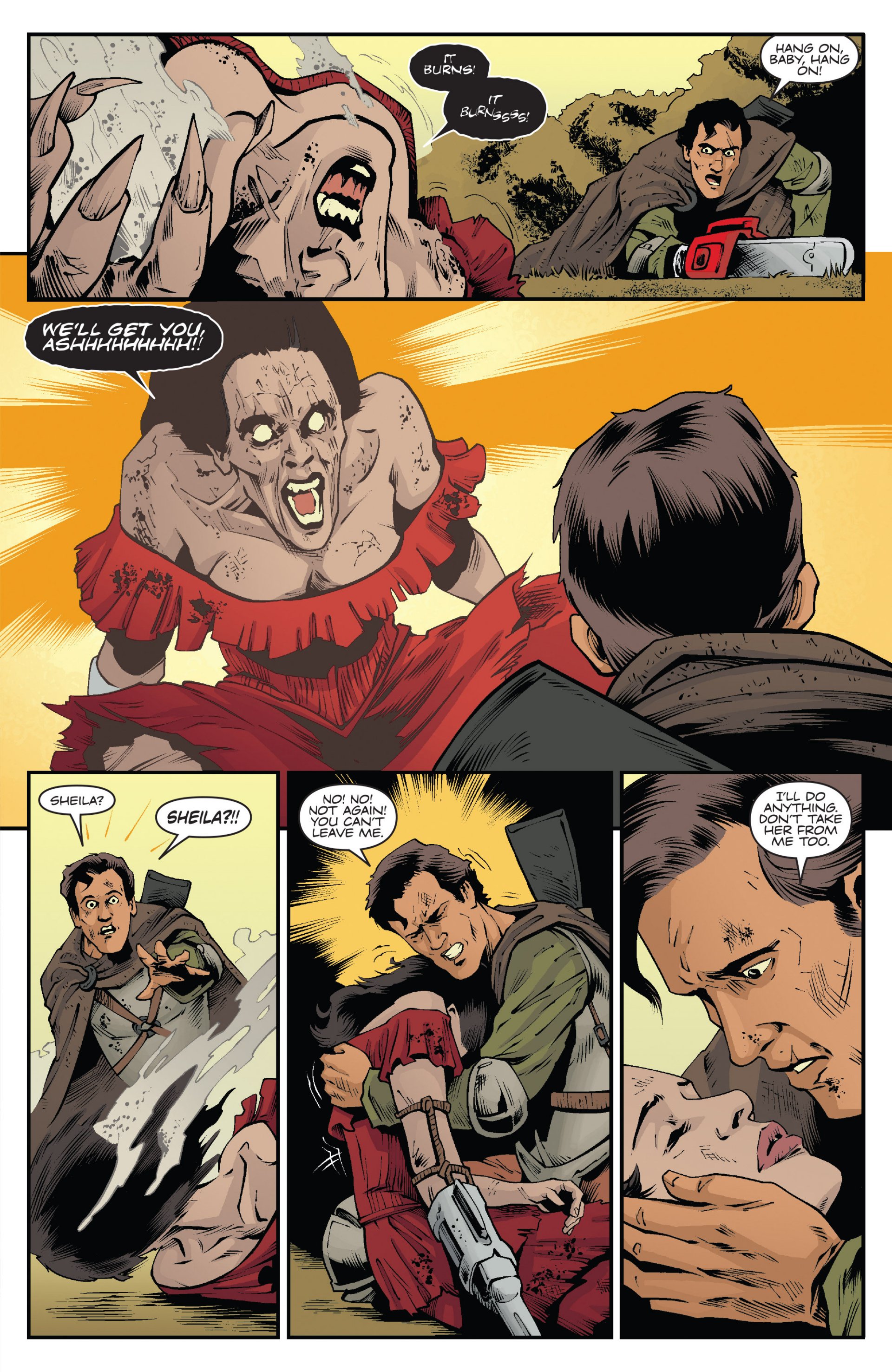 Read online Ash and the Army of Darkness comic -  Issue #8 - 17