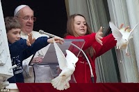 Doves of peace Pope killed by crows