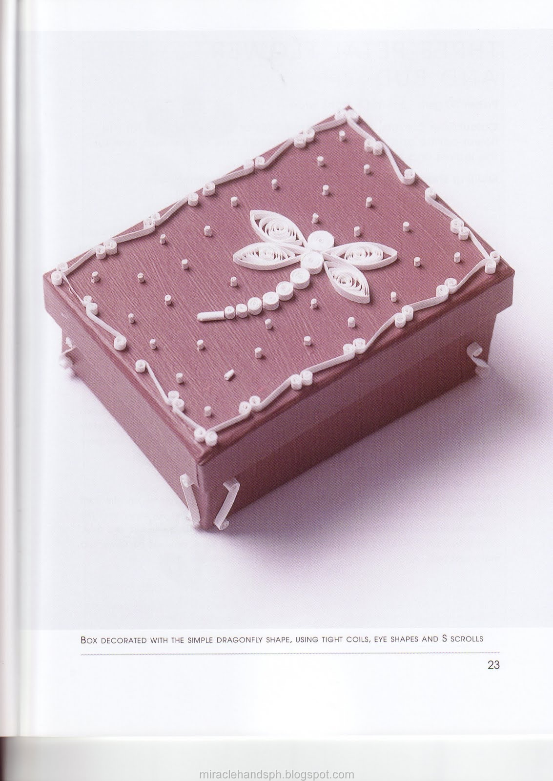 Free craft book Quilling for beginners Miracle hands