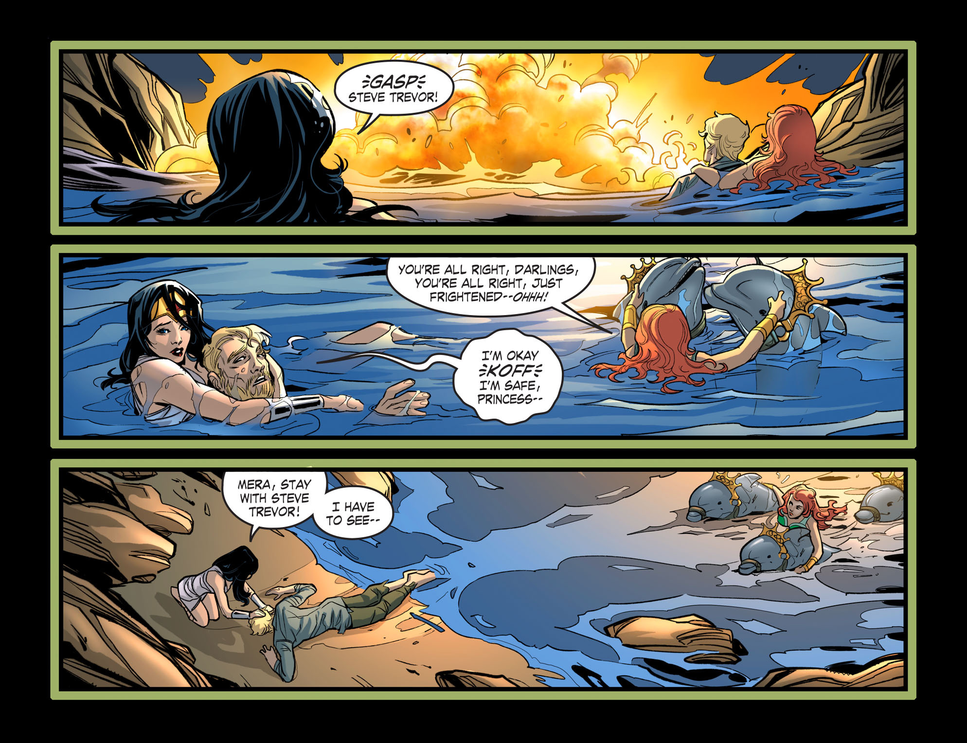 Read online DC Comics: Bombshells comic -  Issue #9 - 10